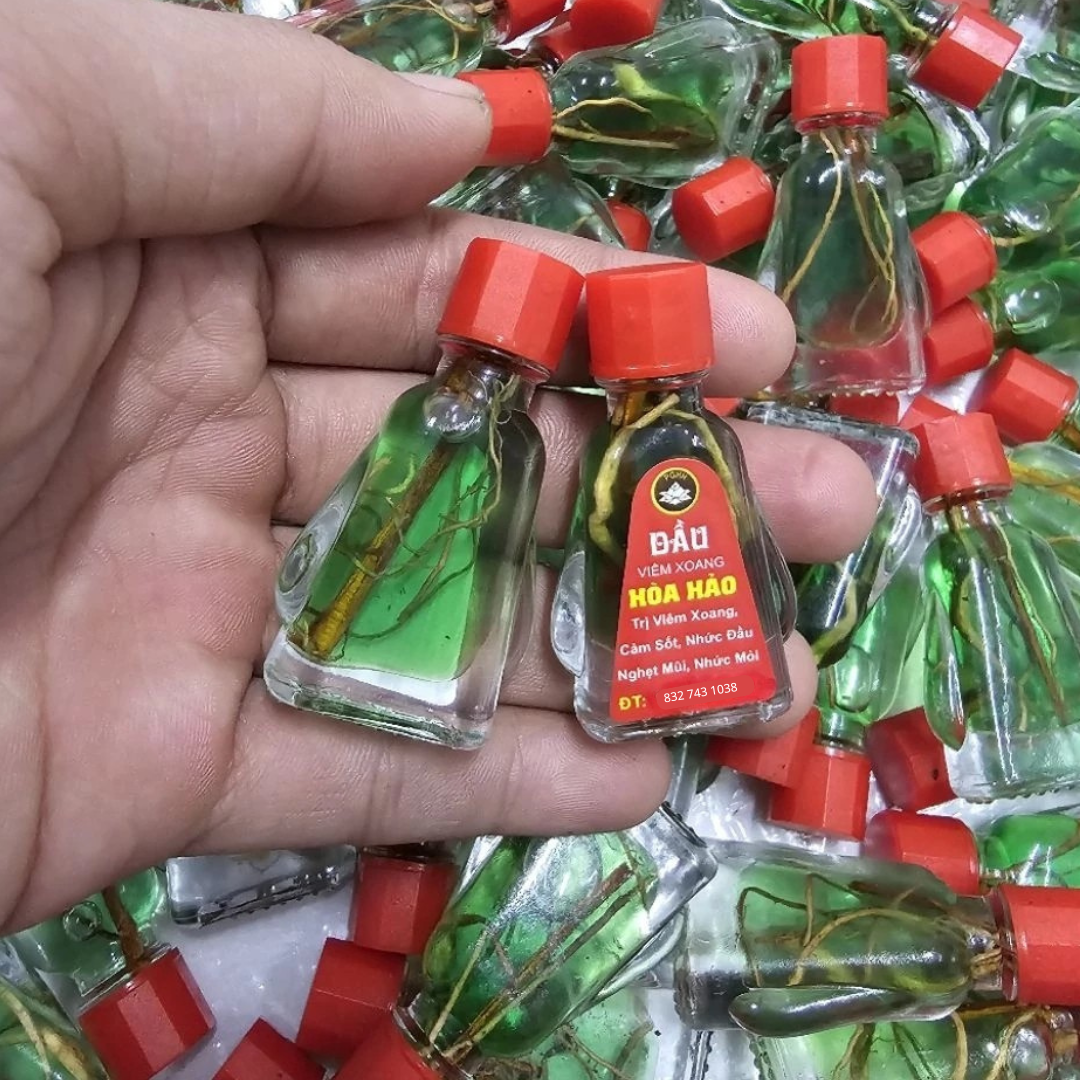 Combo 3 chai Dầu Viêm Xoang 3ml - Thông Mũi, Giảm Nghẹt Mũi Từ Tinh Dầu Thiên Nhiên