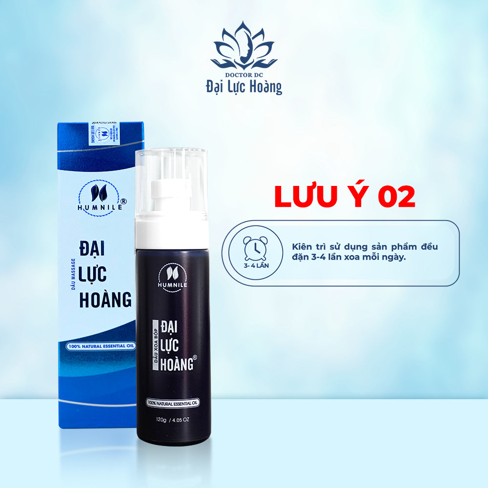 Dầu Xoa Bóp Đại Lực Hoàng - 120ml / 4.05 oz